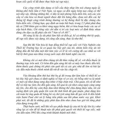 Nước Vẫn Chảy Dưới Chân Cầu Mụ Kề