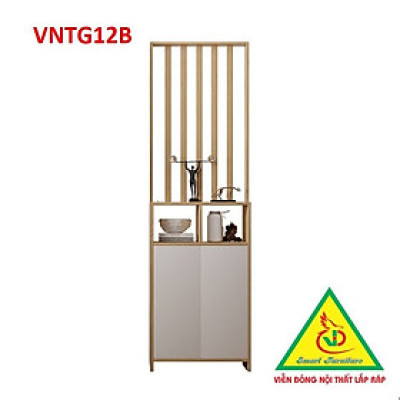 TỦ TRANG TRÍ  KIÊM VÁCH NGĂN PHÒNG VNTG12 - Nội thất lắp ráp Viendong Adv