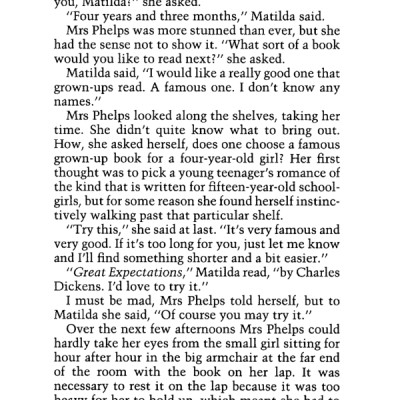 Matilda (Roald Dahl, Illustrated by Quentin Blake)