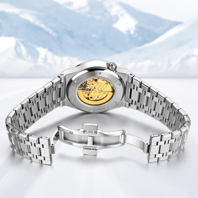 Đồng hồ nam chính hãng IW Carnival IW761G-1 ,kính sapphire,chống xước,chống nước 50m,Bh 24 tháng,máy cơ (automatic)