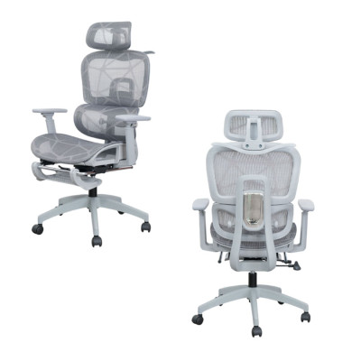 CR4337-2M Ghế văn phòng Công thái học màu xám Nội thất Capta