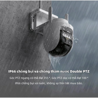 Camera Ngoài Trời Xiaomi Outdoor Camera CW700S – Zoom 9X - Xoay 360 Độ - Hàng Nhập Khẩu