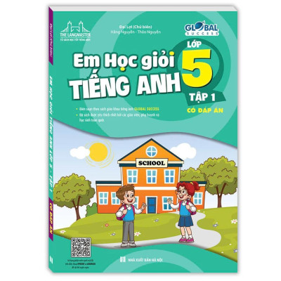 Sách - Global Success - Em Học Giỏi Tiếng Anh Lớp 5 - Có Đáp Án - Combo 2 Tập - Minh Thắng