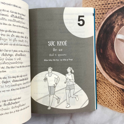 COMBO 2 cuốn: 30 ngày trôi chảy tiếng Lào + Tổng hợp từ vựng cơ bản và nâng cao song ngữ Việt - Lào