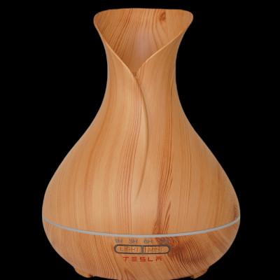 Máy khuếch tán tinh dầu TESLA - Máy xông tinh dầu hình hoa Tulip TL029 cho phòng khách có đèn 7 màu tự chuyển đổi