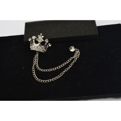 Ghim cài áo - lapel pin - Phụ kiện Trâm Cài Áo vương miện xích