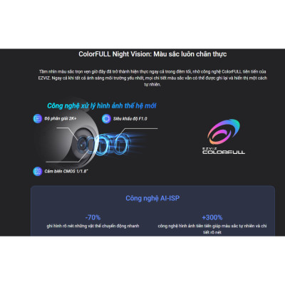 Camera Wi-Fi Quay Quét 360° Ezviz H8x 2K⁺ AI - Hàng chính hãng