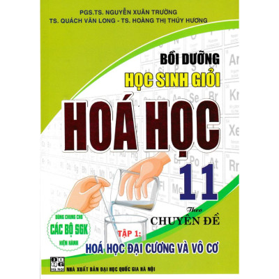 Combo Bồi dưỡng HSG Hóa học theo chuyên đề lớp 10+11+12 (4 cuốn) ( Dùng chung cho các bộ SGK hiện hành (HA-MK)