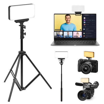 Đèn RGB Z1 cao cấp hỗ trợ ánh sáng quay video chụp ảnh, có kèm phụ kiện gắn thiết bị - Hàng chính hãng