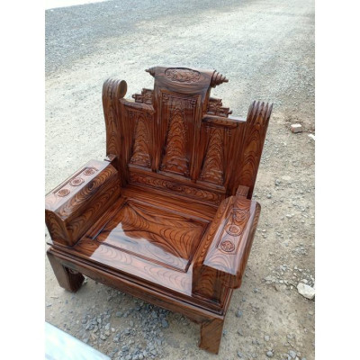 bộ bàn ghế phòng khách âu á tay hộp gỗ xoan ta phun vân