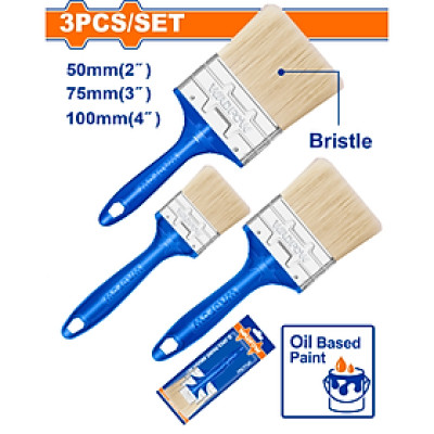 BỘ 3 CỌ SƠN DẦU 2", 3", 4" WPB1932 WADFOW - HÀNG CHÍNH HÃNG