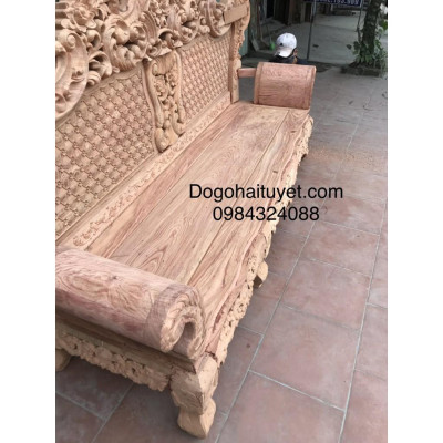 Bộ bàn ghế hoàng gia gỗ hương