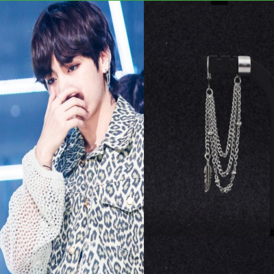 Bông tai xích kẹp sụn trên lên đỉnh cá tính