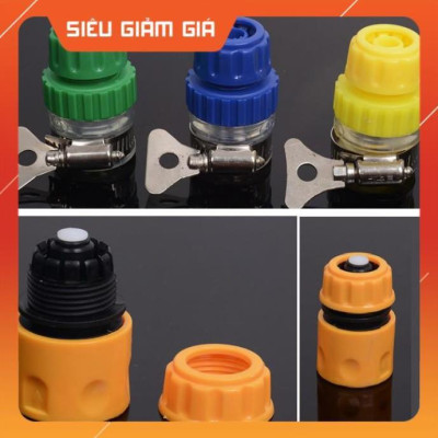 Bộ dây và vòi xịt rửa xe tưới cây tăng áp,vòi xịt rửa,vòi tưới cây 810-2498-1 (dây trắng- cút nối đen)