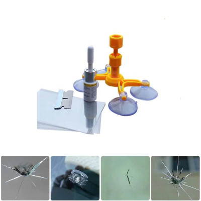 Phục Hồi Vết Rạn Nứt Kính Ô Tô Hiệu Quả Tại Nhà Với Keo Gắn Kính Và Phụ Kiện Chuyên Dụng