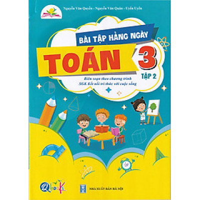 Sách - Bài tập hằng ngày Toán 3 tập 2 (Biên soạn theo chương trình sgk Kết nối tri thức với cuộc sống)