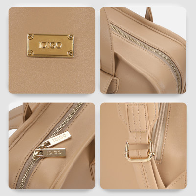 Balo da nam nữ đựng laptop 14inch, Balo công sở cao cấp chứa tài liệu A4 UBP2 - 6034