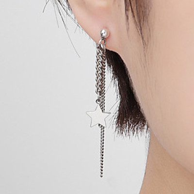 Bông tai Titan đơn giản nhẹ nhàng 1 đôi thu hút