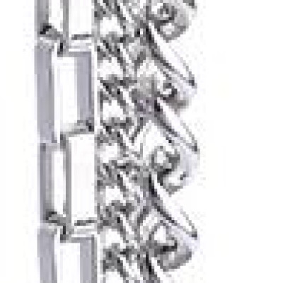 Bông tai mix ba kiểu mắt xích phối khuyên bi tròn style idol