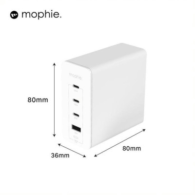 Hub sạc nhanh Mophie Power Delivery 120W GaN - Hàng chính hãng