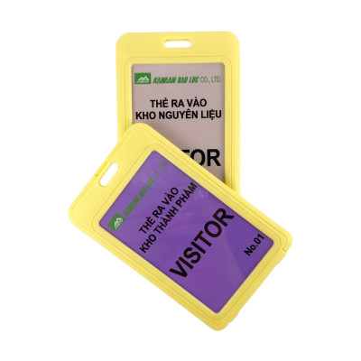 Bảng tên Enter BT070 54x86mm 2 mặt đứng (10/200)