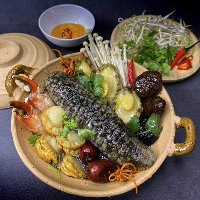 Hộp Quà Hải Sâm Cát - 10 Con Sấy Thăng Hoa- Quà Tặng Sang Trọng Giàu Collage Type 1, Trẻ Hóa Làn Da, Phục Hồi Vết Thương