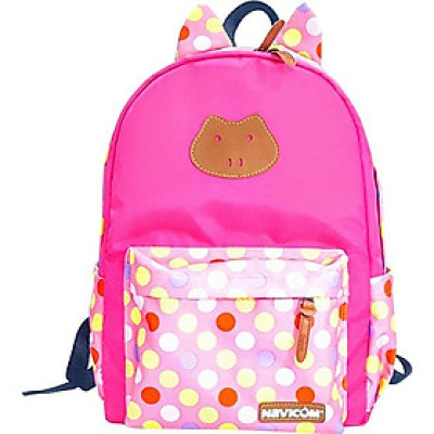 Balo Họa Tiết Nvc Teen 3 NAVICOM (32 x 42 cm) - Hồng