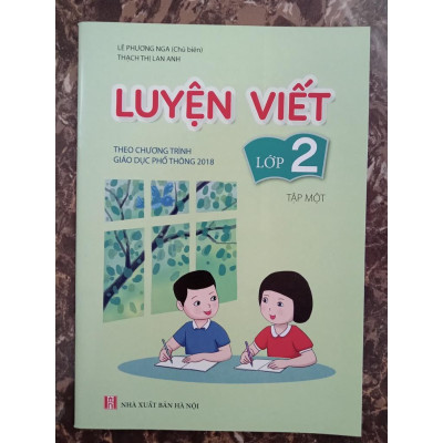 Sách Combo Luyên viết lớp 2 (Tập 1+Tập 2)