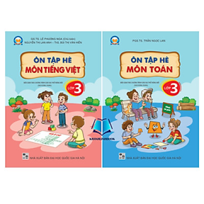 Sách - Ôn tập hè môn Toán + Tiếng Việt lớp 3 ( Sách dùng chung )