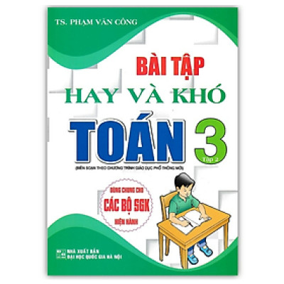 Sách - Bài Tập Hay Và Khó Toán 3 (Tập 2)