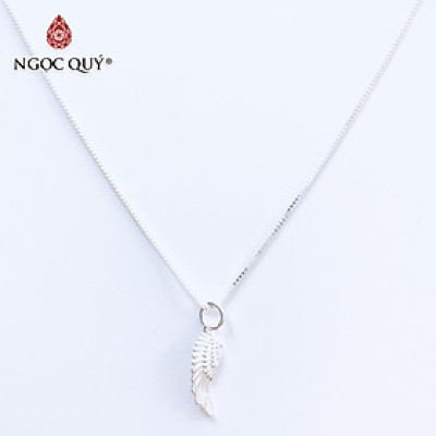 Dây chuyền bạc mặt cánh thiên thần - Ngọc Quý Gemstones