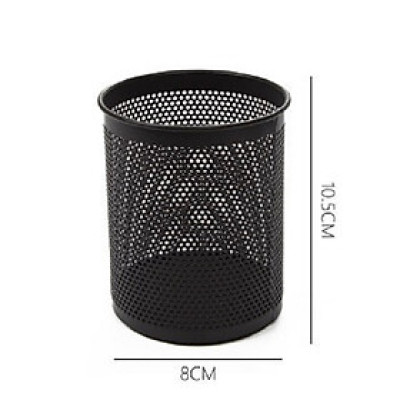 Khay / Cốc cắm bút sắt, Khay cắm hoa văn sắt sơn tĩnh điện