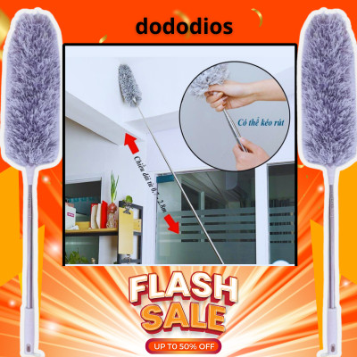 [COMBO DỌN DẸP ĐÓN TẾT] 1 chà sàn nhà tắm + 1 chổi quét trần nhà + 1 bàn chải vệ sinh khe hẹp - Chính hãng dododios