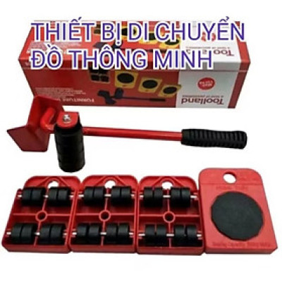 BỘ DỤNG CỤ 4 BÁNH XE ĐÒN BẨY DI CHUYỂN MỌI ĐỒ VẬT NẶNG TRONG GIA ĐÌNH THUẬN TIỆN CHO MỌI GIA ĐÌNH 