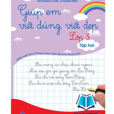 Sách - Giúp em viết đúng viết đẹp lớp 3 - tập 2 ( chân trời sáng tạo ) (KP)