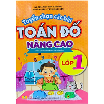 Sách - tuyển chọn các bài toán đố nâng cao lớp 1 (dùng chung cho các bộ sgk hiện hành)