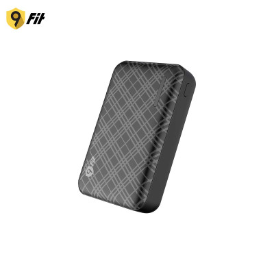 Sạc dự phòng 9FIT Lite 10,000mAh /3.7V Li-Polymer - 9PL10K03B, hỗ trợ sạc nhanh - Hàng chính hãng