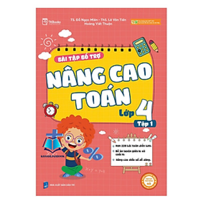 Sách - Bài Tập Bộ Trợ Nâng Cao Toán Lớp 4 - tập 1 (MC)