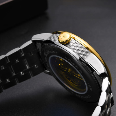 Đồng hồ nam chính hãng IW CARNIVAL IW627G-2 Kính sapphire ,chống xước ,Chống nước 30m ,Bảo hành 24 tháng,Máy cơ (Automatic),dây kim loại thép không gỉ 316L, thiết kế đơn giản dễ đeo