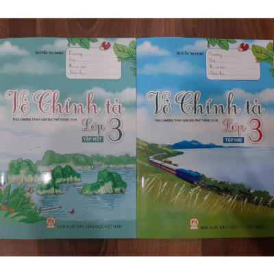 Sách - Vở chính tả lớp 3 - tập 1