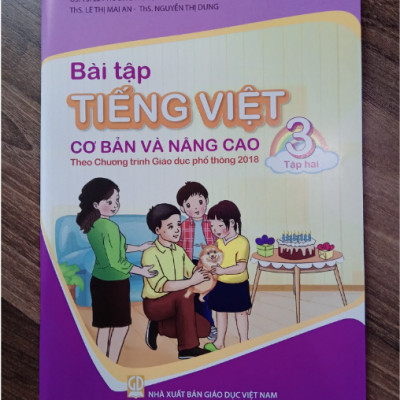 Sách - Bài tập tiếng việt cơ bản và nâng cao lớp 3 - tập 2 ( Theo chương trình GDPT 2018 )
