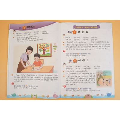 Sách - Vở Luyện Đọc Lớp 1 (5 bộ: Kết Nối - Cánh Diều - Phát Triển - Bình Đẳng - Sáng Tạo)