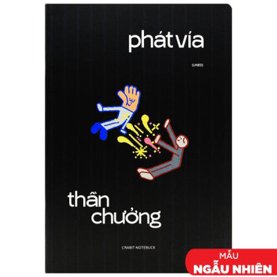 Tập Trộm Vía Phát Vía - Kẻ Ngang - 120 Trang 70gsm - Crabit Notebuck 1665 (Mẫu Bìa Giao Ngẫu Nhiên)