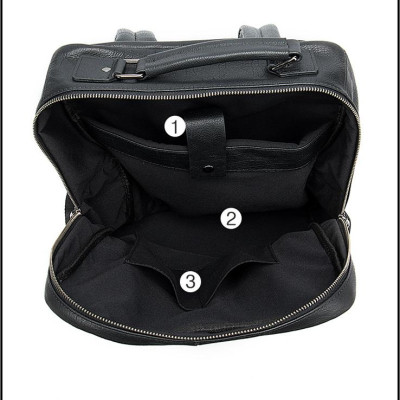 Balo laptop 16inch cao cấp BHM8723 Ba lô nam Da bò thật