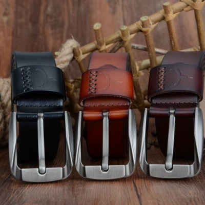 Thắt Lưng Da Bò Chính hãng COWATHER XF008 Đen