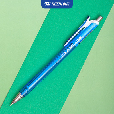 Combo 5/10/20 Bút Gel Thiên Long GEL-B011 ngòi 0,5mm mực xanh đỏ đen kiểu dáng đơn giản có đệm mềm giúp cầm tay êm