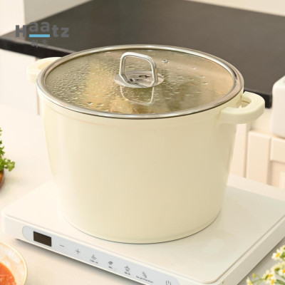 Nồi luộc gà chống dính phủ gốm Hàn Quốc dung tích 10L size 28cm, bảo hành 24 tháng