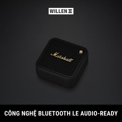[NEW ARRIVAL] Loa Bluetooth Marshall Willen II Portable - Hàng chính hãng