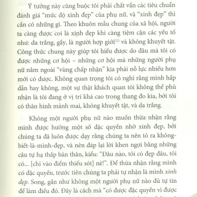 Không Ai Nợ Bạn Sự Xinh Đẹp - Women Don
