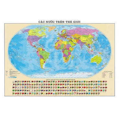 Tranh thế giới - Bản gập